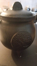 Load image into Gallery viewer, This is an image of my Tree of Life cauldron used in my ritual.