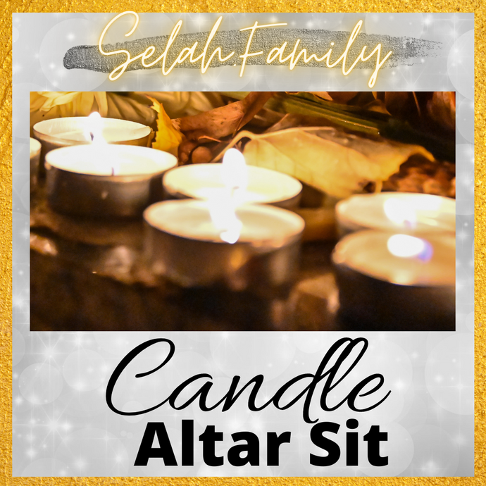 New Product Alert: Candle Altar Sit